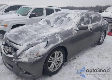 2013 Infiniti G37 Journey from USA, damaged, VIN JN1CV6AP0DM722387